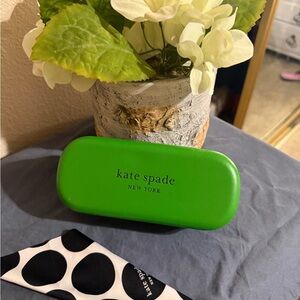 Kate Spade Vibrant Green Eyewear Case